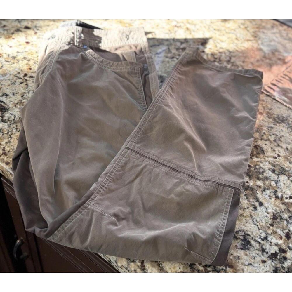 Kuhl Men's Radikl Tan Outdoor Performance Hiking Pants 32x32